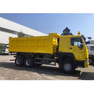 Sinotruk Howo 6x4 Dump Truck For Construction Mining Using