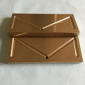 Metric Oilless Wear Plate Graphite Plugged Bronze CNC Processing