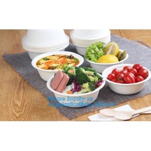 disposable eco friendly sugarcane 500ml bowl,Biodegradable Disposable Sugarcane