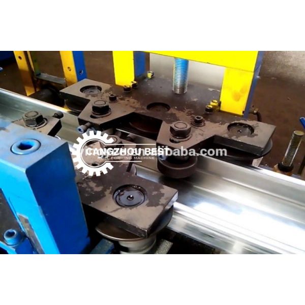 Buy Galvanized Coil Material C Shape Purlin Roll Forming Machine at wholesale prices