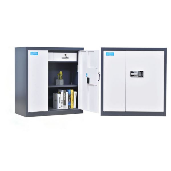 90x42x90CM gray and white saftey cabinet office furniture cabinet used in factory financial department