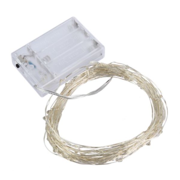 6V Battery Operated Halloween String Lights 50m Warm White Fairy Lights With