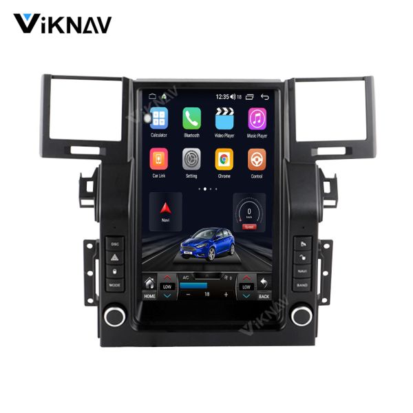 Viknav Car Radio For Range Rover Sport L320 (2005-2009) 12.1 Inch Android Auto Radio Vertical Screen Multimedia Player