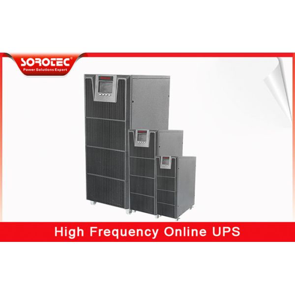 DSP Technology High Frequency Online UPS 10-20KVA with Pure Sine Wave , Digital
