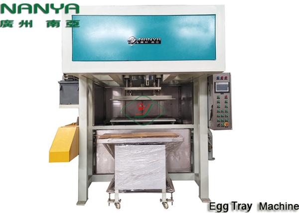 Eco - Friendly Waste Paper Pulp Egg Carton Machine With Dryer / Egg Tray Forming