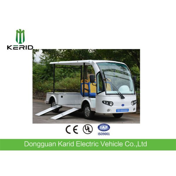 Mini Dimensions Modified Utility Pick Up Cart With Foldable Ramp For Wheel Chair