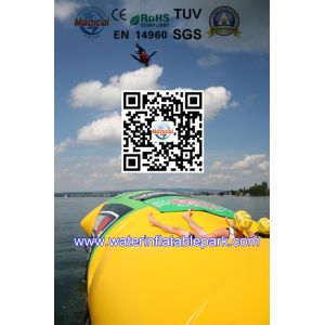 Exciting Inflatable Water Catapult Blob with 5 Years Warranty