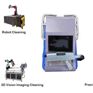 China 60mm 500W Laser Cleaning Machines CE Water Cooling on sale