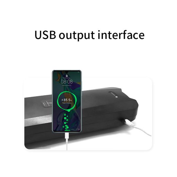 Rear And Tail Frame 48v Lithium Battery Refit For 36v Two Wheeled Electric Bicycle