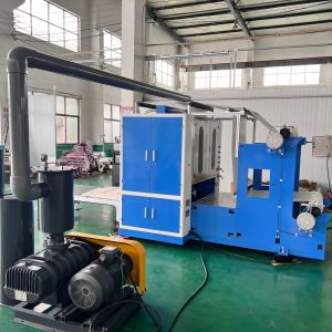 Continuous Extraction HDPE Plastic Film Pop Out Interfolding Sheet Machine