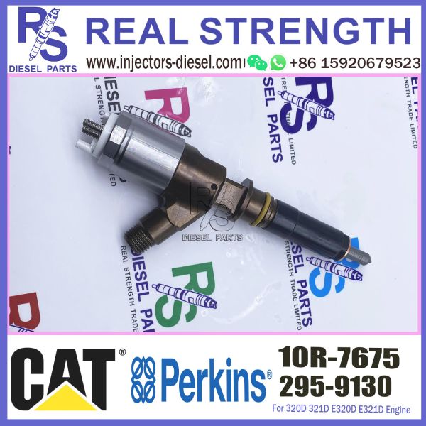 Buy Diesel Engine Fuel Injector 326-4740 295-9130 32F61-00022 10R-7676 10R-7675 For Caterpillar C6.6 C4.4 E320D excavator at wholesale prices