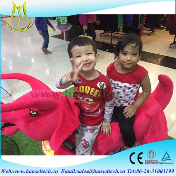 Hansel amusement rides used and indoor games with animals scooters for malls or supermarket
