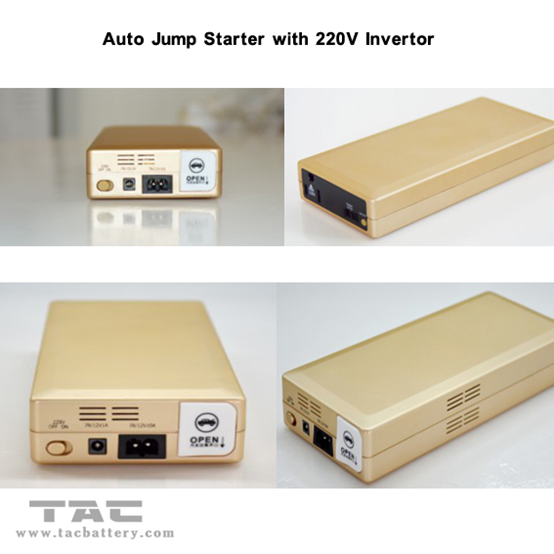 14000mAh car jump starter power bank 12V / Peak 400 amp jump starter