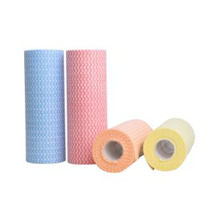 100% polyester hydrophilic cleaning towel Spunlace nonwoven fabric clean cloth