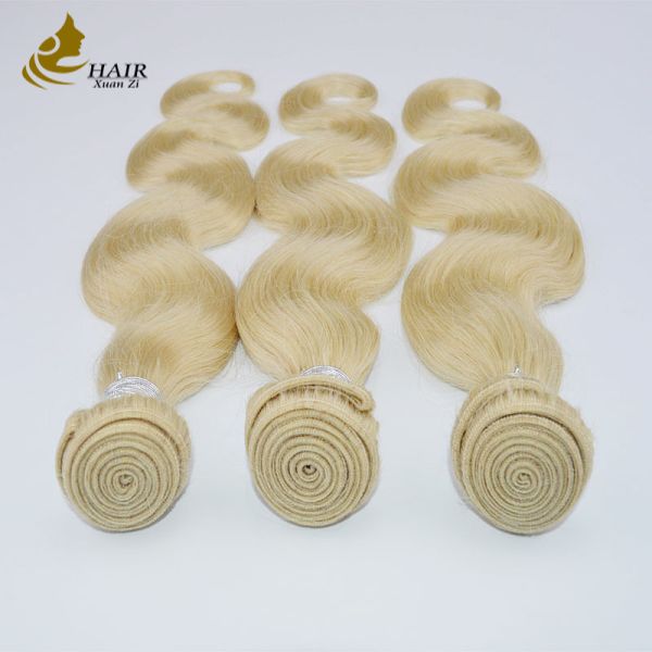 Buy 100% Human Cuticle Aligned Virgin Hair 613 Virgin Hair Bundles at wholesale prices