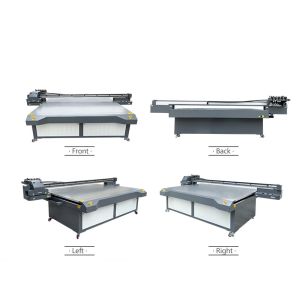 Industrial UV Printer With G5/G6 Rich Nozzles For Glass / Metal / Wood / Acrylic