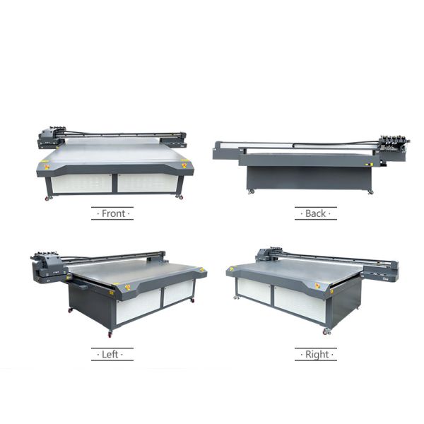 Industrial UV Printer With G5/G6 Rich Nozzles For Glass / Metal / Wood / Acrylic