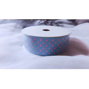 Customized Print Satin Grosgrain Ribbon with Logo For Wrapping Decoration