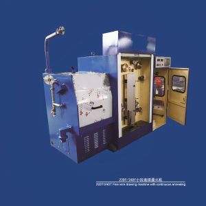 Continuous Resistance Copper Wire Drawing Machine With New PLC Program