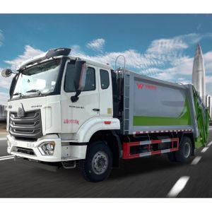 Special Purpose Vehicle Cabin Removable Rubbish Truck Compressed Rubbish Truck