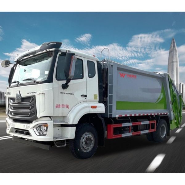 Buy Special Purpose Vehicle Cabin Removable Rubbish Truck Compressed Rubbish Truck at wholesale prices