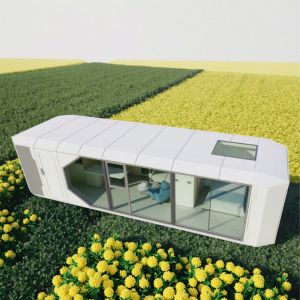 Space Capsule House With Personalized Customized Services Metal Capsule Cabin