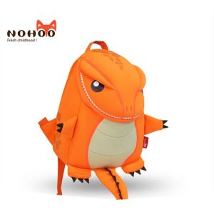 Orange Customized Toddler Backpacks With Double Shoulder Durable