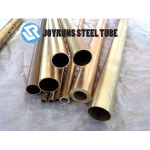 EN 12451 Aluminium Brass Tubes CuZn20AL2 Copper Alloys Seamless Tubes