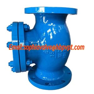 150LB WCB ANSI flanged metal seal cast steel check valve
