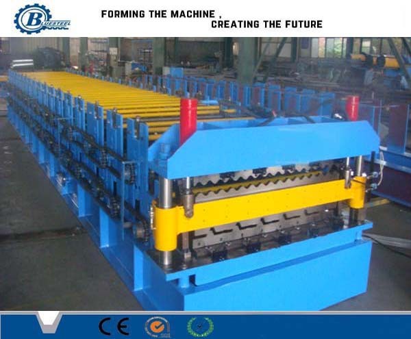 Buy PLC Control System Double Layer Forming Machine for 0.3-0.8mm Thickness Material at wholesale prices