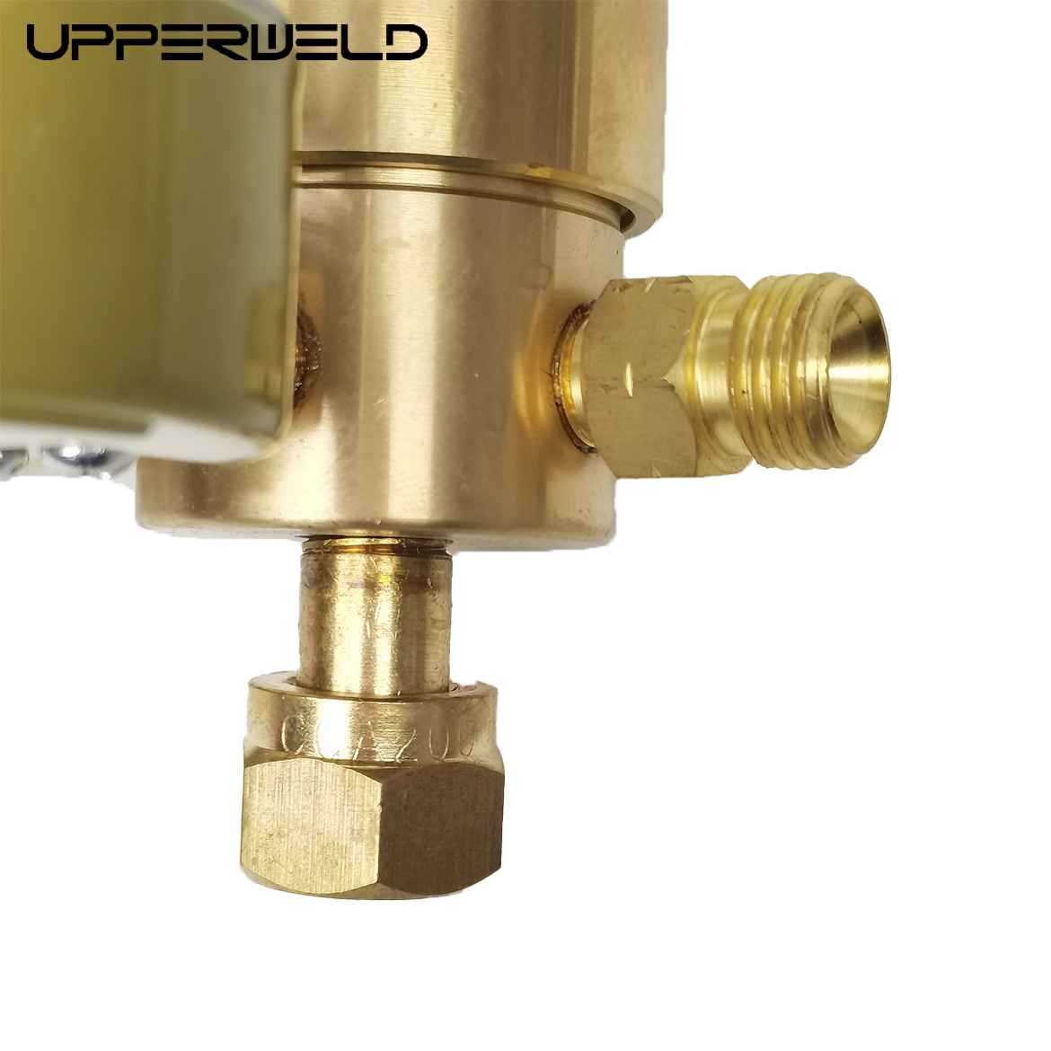 Double-head Pressure Regulator with Brass Bar Body Material and Adjustable Pressure