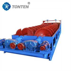 Mine Washer Single Spiral Double Screw Stone Machine For Construction Site