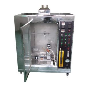 Electric Horizontal Flammability Testing Equipment UL 94 Plastic Materials