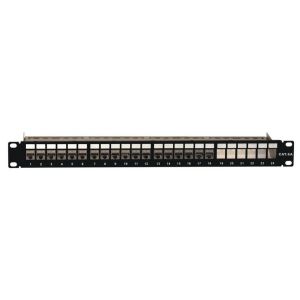 Quality CAT6A Shielded 24 ports Patch Pannel for sale