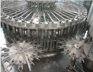 28000BPH Mango Juice Filling Machine / Glass Bottle Filling Machine