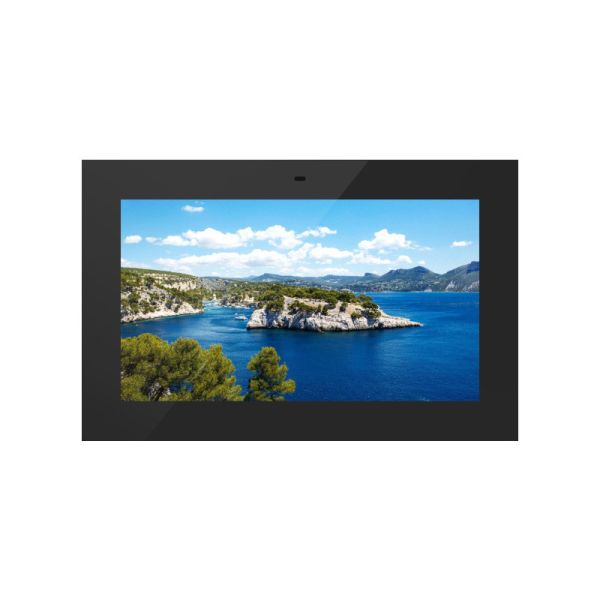 Buy 2000nits Outdoor Digital Signage 55 inch Black Wall Mounted Kiosk at wholesale prices