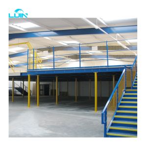 Multi Level Warehouse Metal Shelving Support Mezzanine Attic Rack