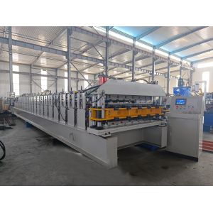 Customized 1000mm Metal Roofing Roll Former Low Noise