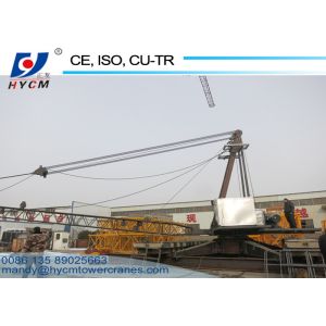 HYCM New Product Roof Crane Luffing crane without Masts 6ton