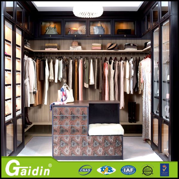 China supplier high qulaity custom-made aluminum pole system almirah wardrobe