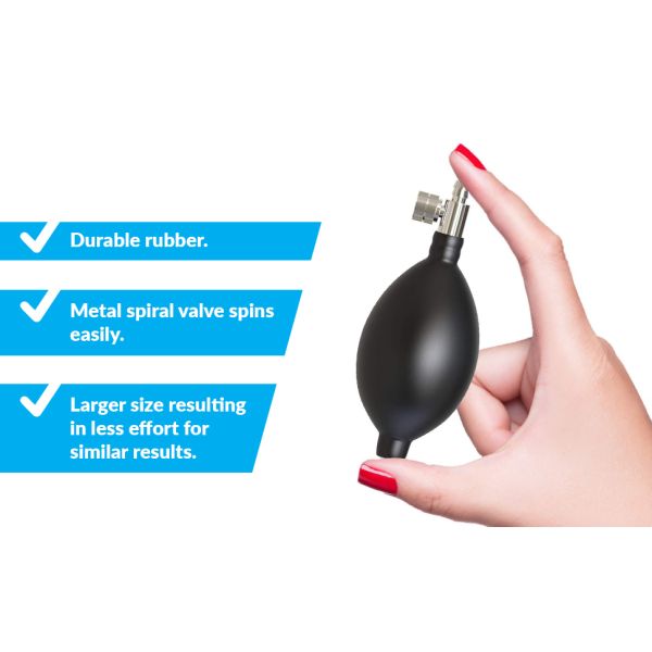 9.9mm 43g 2oz Sphygmomanometer Pvc Bulb Air Blower For Cleaning Sensor Electronics