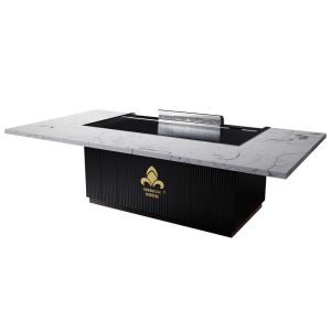 Outdoor Teppanyaki Grill Table 8000W 380V Weather-Resistant