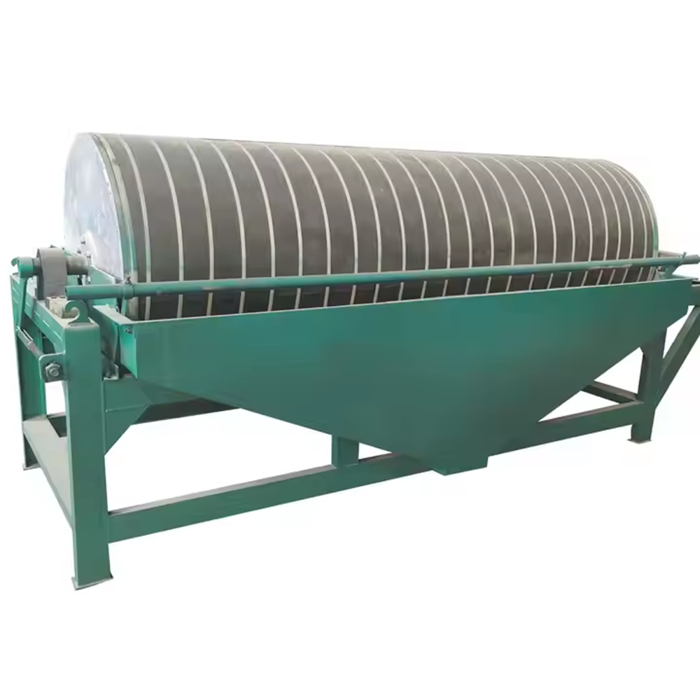 OEM Small Wet Magnetic Separator Strong Water Beneficiation Magnetic Iron