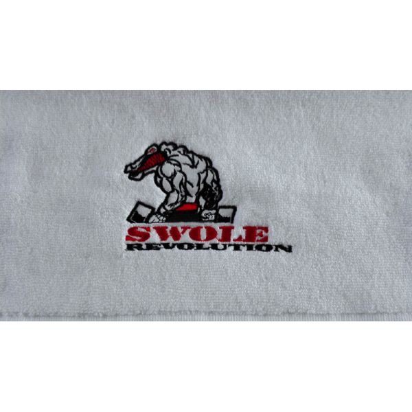 100% cotton high quality custome embroidery logo towel