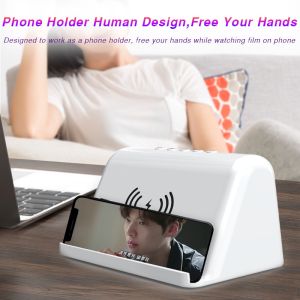2019 Wireless Charging Phone Holder Portable Bluetooth Hifi Speaker with Power