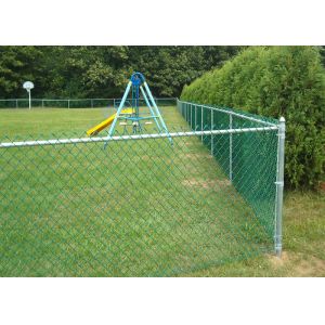 Security Type Hot Dipped Galvanized Chain Link Fence For Farm Garden