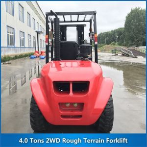 4 Tons 2WD Rough Terrain Forklift FD40-S 4000KG
