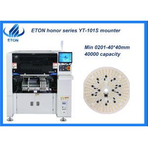 Quality NEW designed PCB making mounter Min 0201-40*40mm SMT pick and place machine for sale