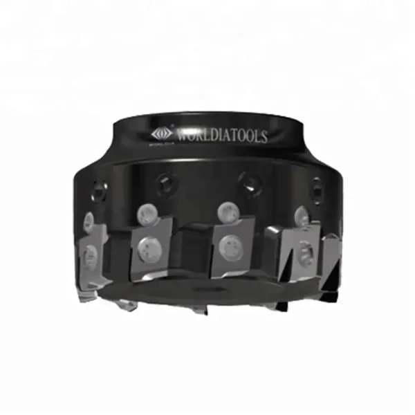 Worldia Steel indexable milling cutters with Straight Flute BEHW1204 Inserts 6