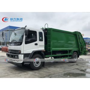 ISUZU FTR 4x2 6 Wheeler 12CBM LHD Waste Collection Truck